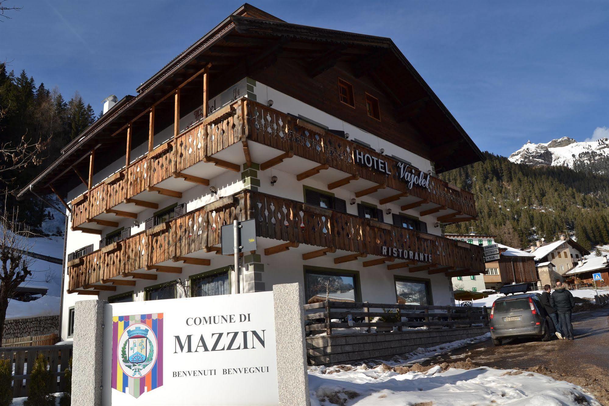 Hotel Vajolet Mazzin Exterior foto